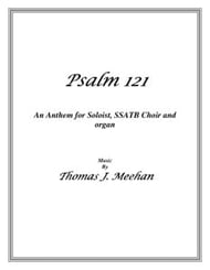 Psalm 121 SATB choral sheet music cover Thumbnail